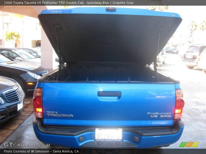 Speedway Blue / Graphite Gray 2006 Toyota Tacoma V6 PreRunner TRD Double Cab