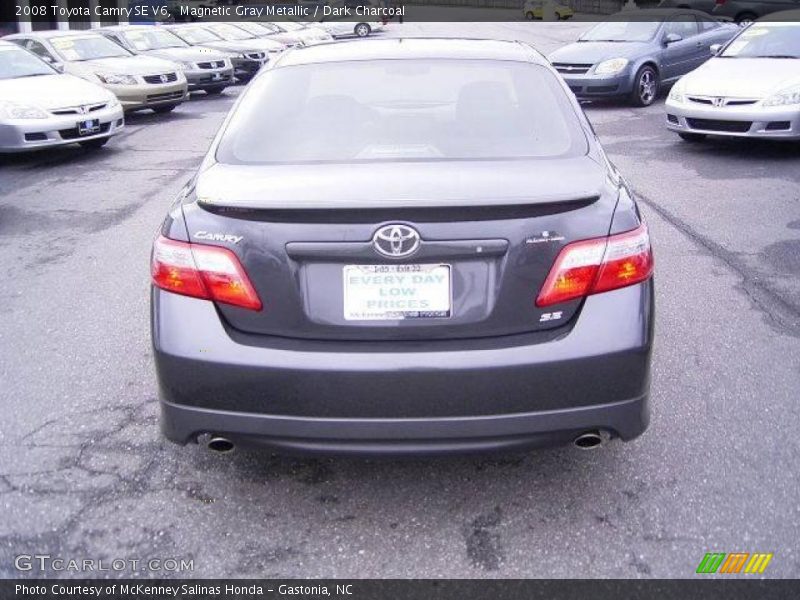 Magnetic Gray Metallic / Dark Charcoal 2008 Toyota Camry SE V6