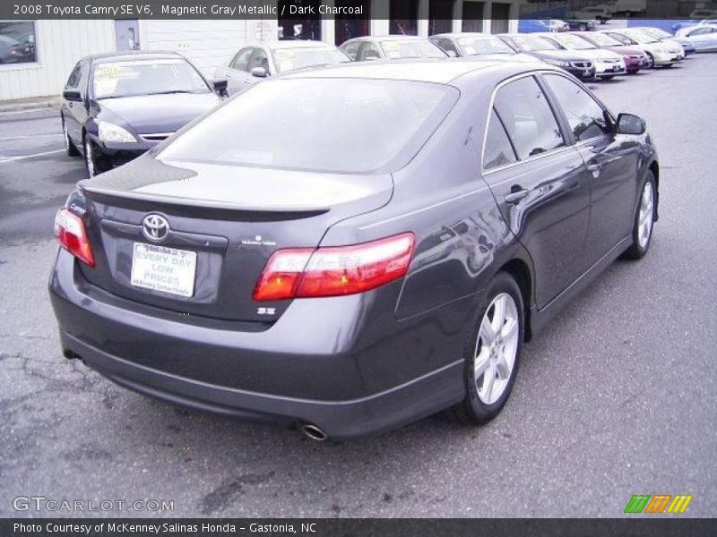 Magnetic Gray Metallic / Dark Charcoal 2008 Toyota Camry SE V6