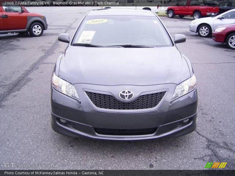 Magnetic Gray Metallic / Dark Charcoal 2008 Toyota Camry SE V6