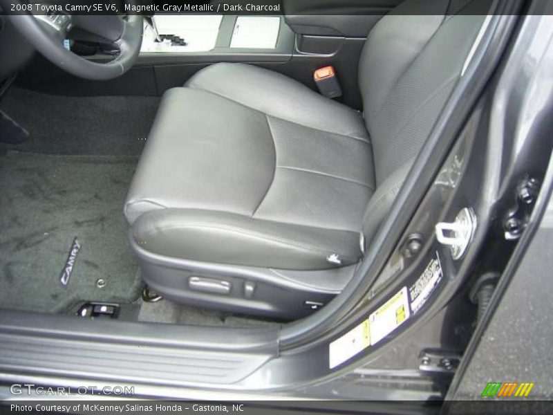 Magnetic Gray Metallic / Dark Charcoal 2008 Toyota Camry SE V6