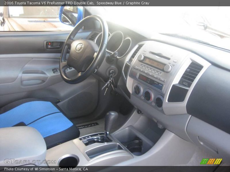 Speedway Blue / Graphite Gray 2006 Toyota Tacoma V6 PreRunner TRD Double Cab