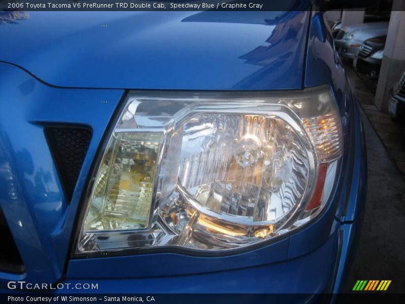 Speedway Blue / Graphite Gray 2006 Toyota Tacoma V6 PreRunner TRD Double Cab