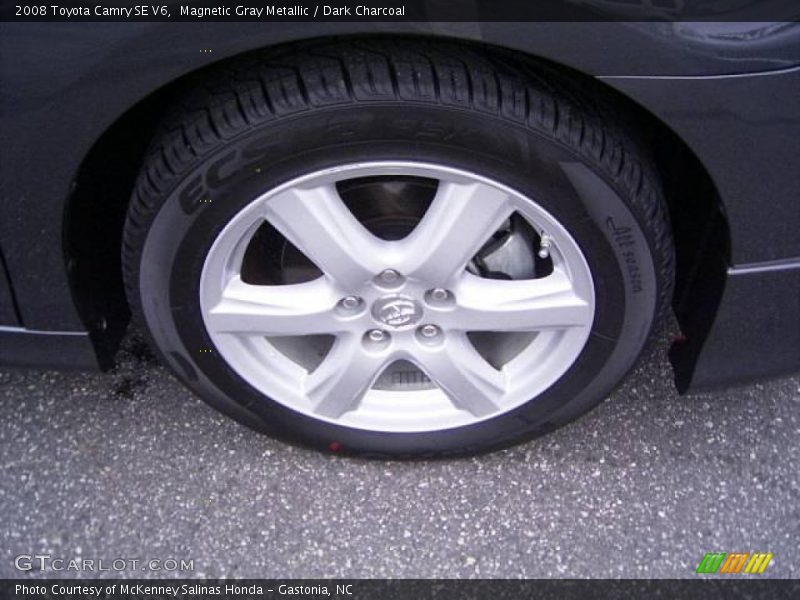 Magnetic Gray Metallic / Dark Charcoal 2008 Toyota Camry SE V6