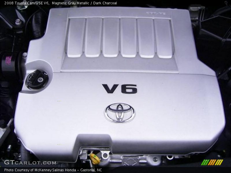 Magnetic Gray Metallic / Dark Charcoal 2008 Toyota Camry SE V6