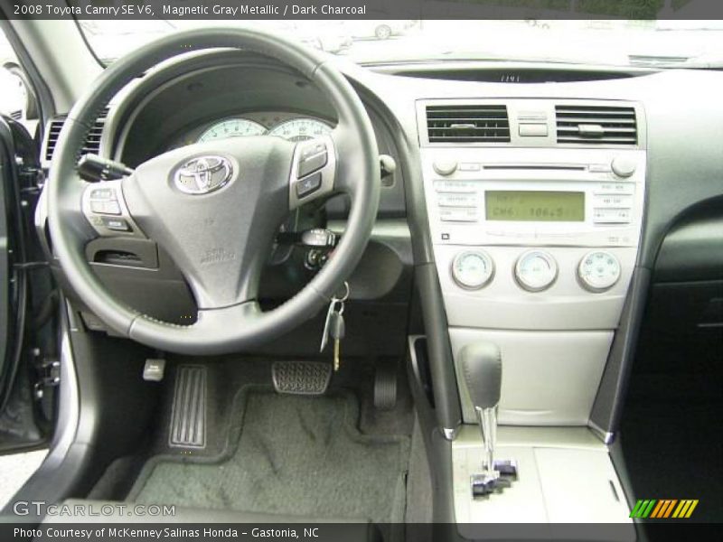 Magnetic Gray Metallic / Dark Charcoal 2008 Toyota Camry SE V6