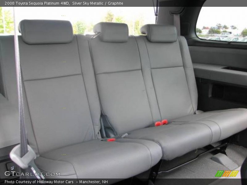 Silver Sky Metallic / Graphite 2008 Toyota Sequoia Platinum 4WD