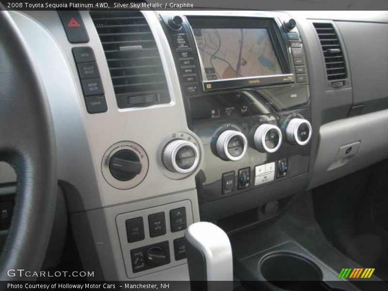 Silver Sky Metallic / Graphite 2008 Toyota Sequoia Platinum 4WD