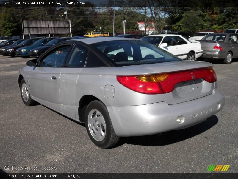Silver / Gray 2001 Saturn S Series SC1 Coupe