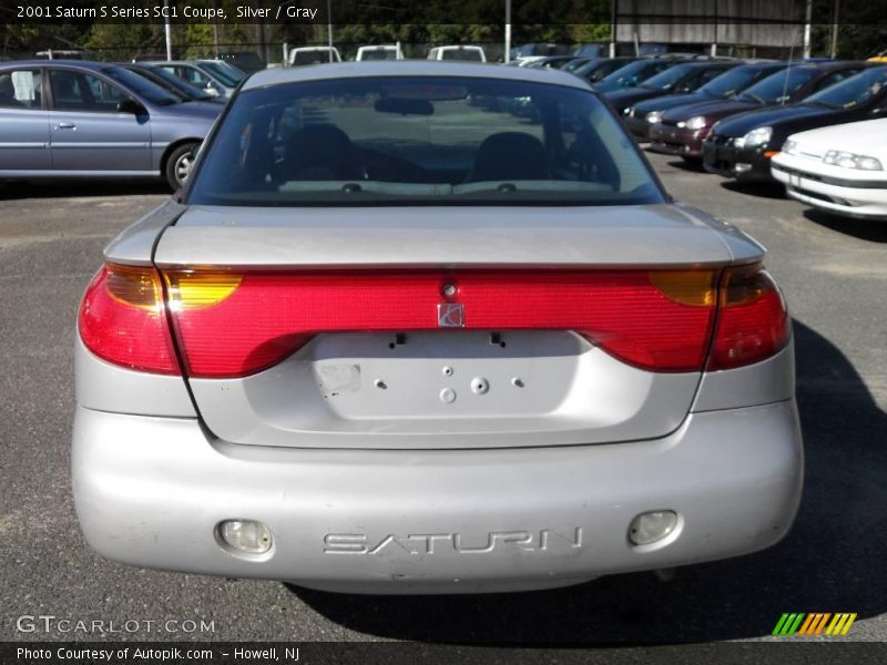 Silver / Gray 2001 Saturn S Series SC1 Coupe