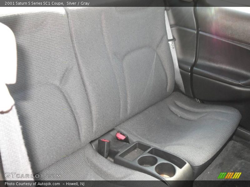 Silver / Gray 2001 Saturn S Series SC1 Coupe