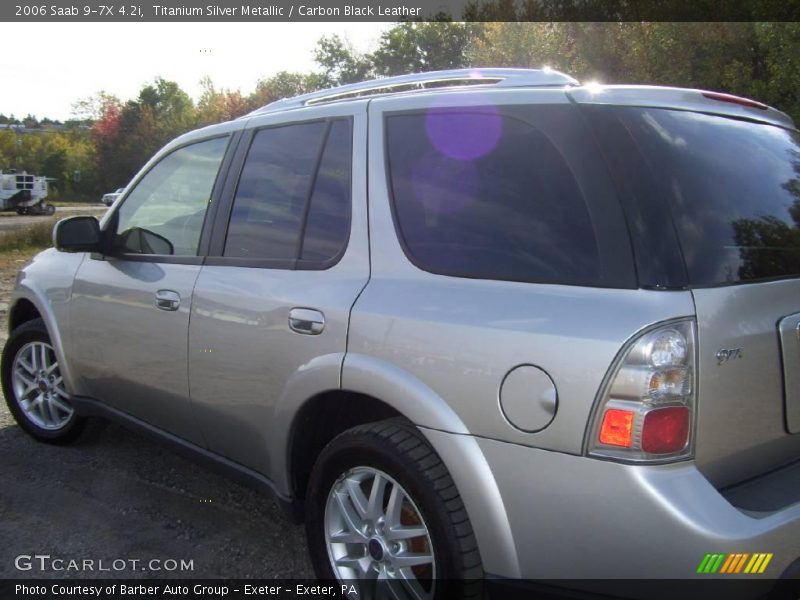 Titanium Silver Metallic / Carbon Black Leather 2006 Saab 9-7X 4.2i