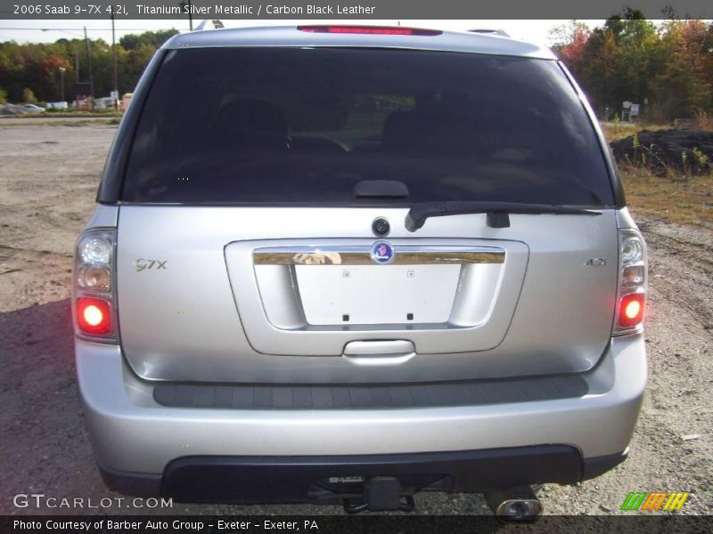 Titanium Silver Metallic / Carbon Black Leather 2006 Saab 9-7X 4.2i