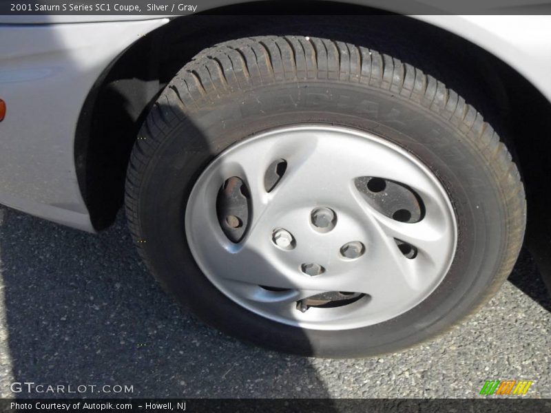 Silver / Gray 2001 Saturn S Series SC1 Coupe
