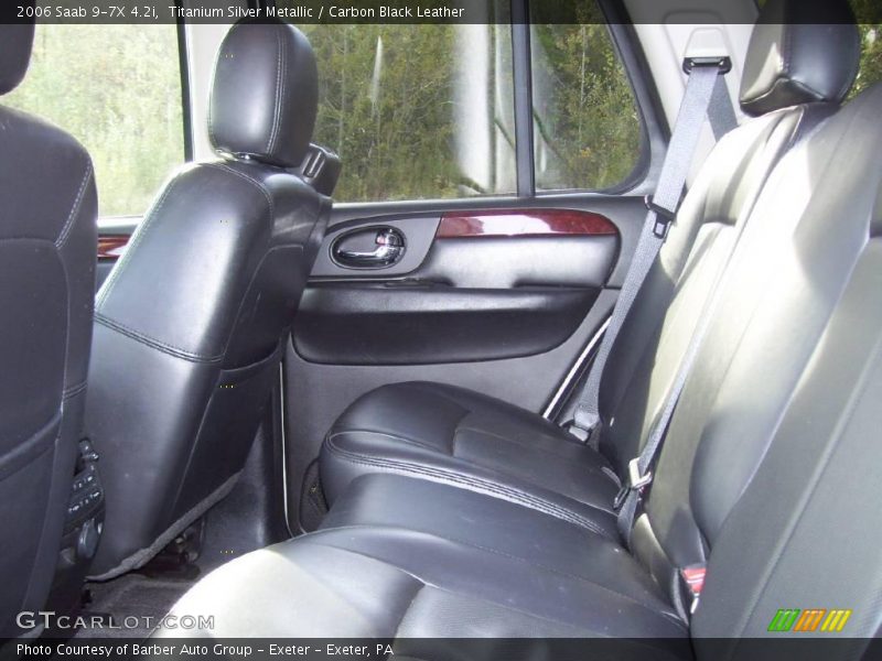 Titanium Silver Metallic / Carbon Black Leather 2006 Saab 9-7X 4.2i
