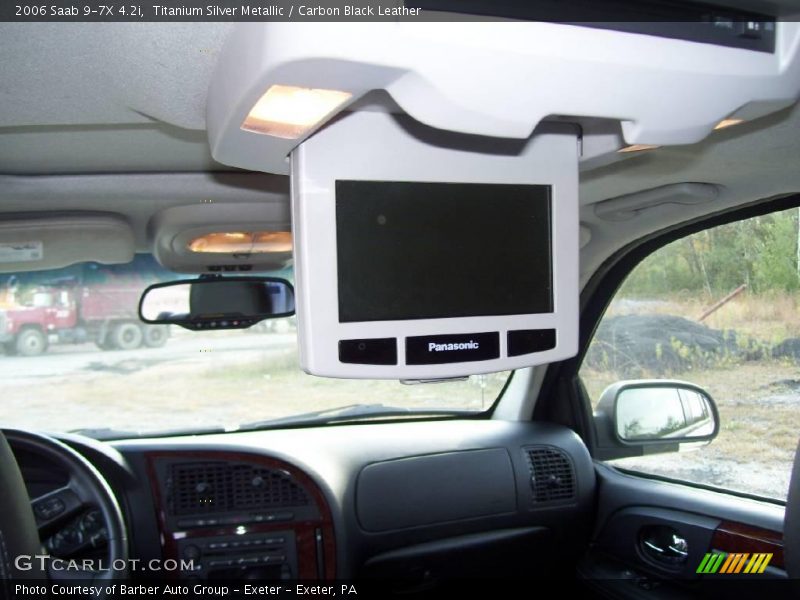Titanium Silver Metallic / Carbon Black Leather 2006 Saab 9-7X 4.2i