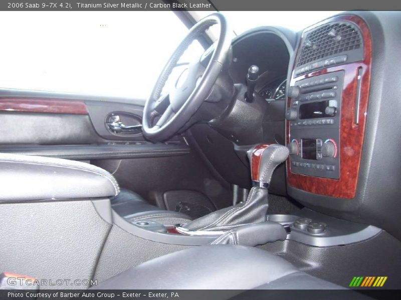 Titanium Silver Metallic / Carbon Black Leather 2006 Saab 9-7X 4.2i