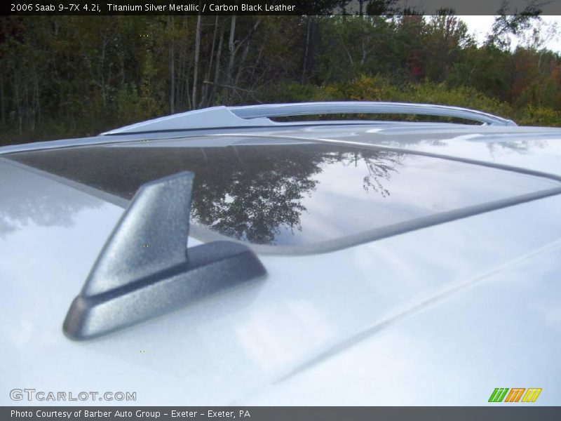 Titanium Silver Metallic / Carbon Black Leather 2006 Saab 9-7X 4.2i