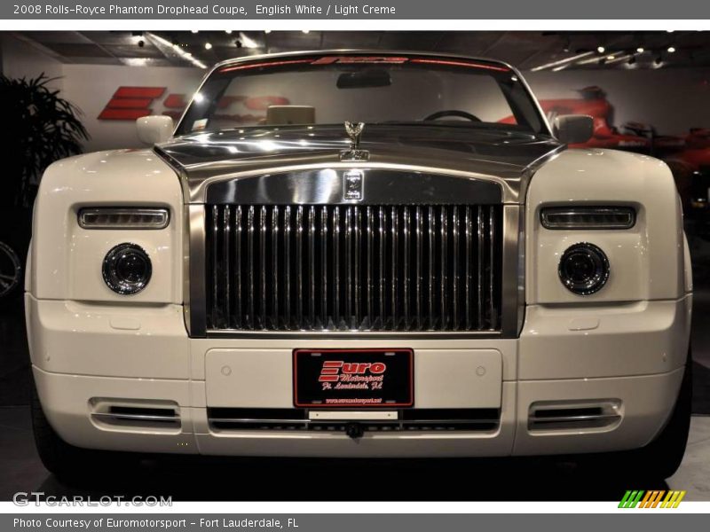 English White / Light Creme 2008 Rolls-Royce Phantom Drophead Coupe