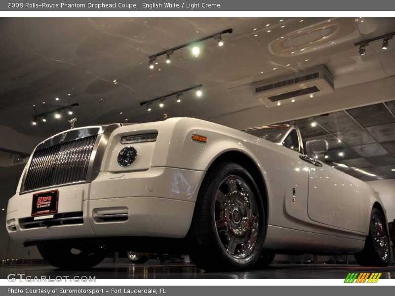 English White / Light Creme 2008 Rolls-Royce Phantom Drophead Coupe