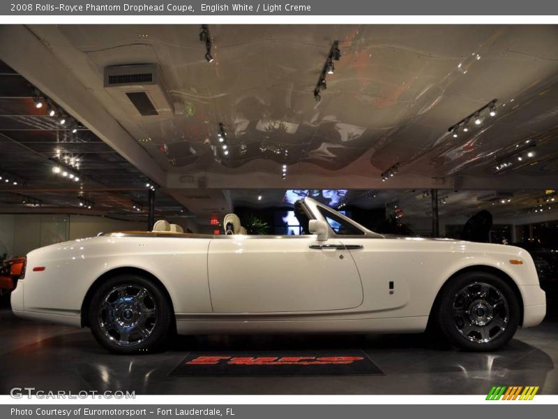 English White / Light Creme 2008 Rolls-Royce Phantom Drophead Coupe