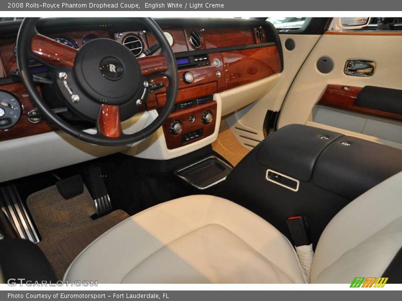 English White / Light Creme 2008 Rolls-Royce Phantom Drophead Coupe