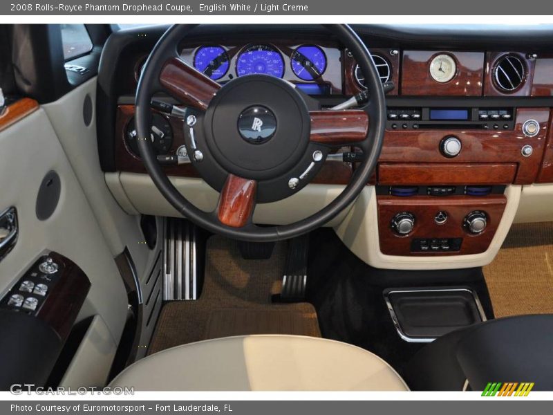 English White / Light Creme 2008 Rolls-Royce Phantom Drophead Coupe