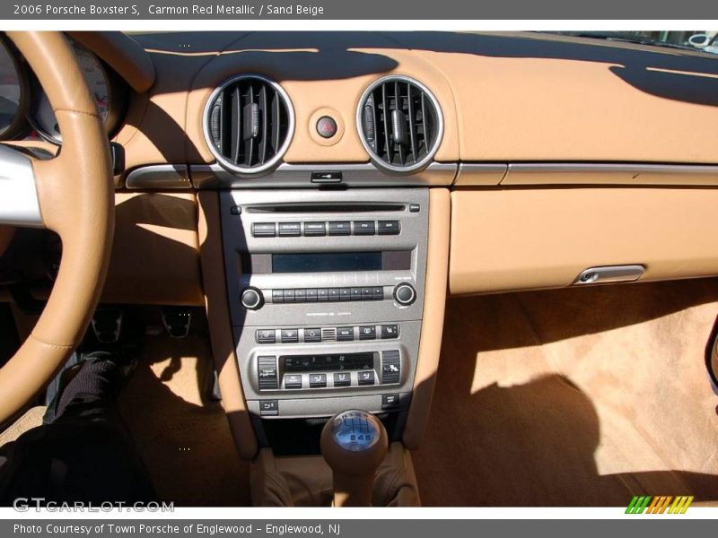 Carmon Red Metallic / Sand Beige 2006 Porsche Boxster S