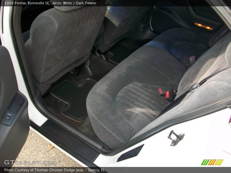 Arctic White / Dark Pewter 1999 Pontiac Bonneville SE