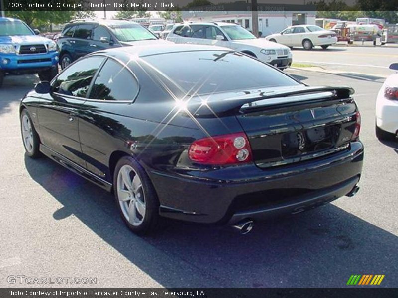 Phantom Black Metallic / Black 2005 Pontiac GTO Coupe