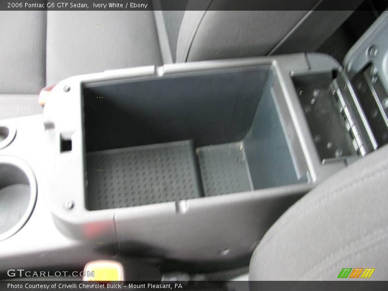 Ivory White / Ebony 2006 Pontiac G6 GTP Sedan