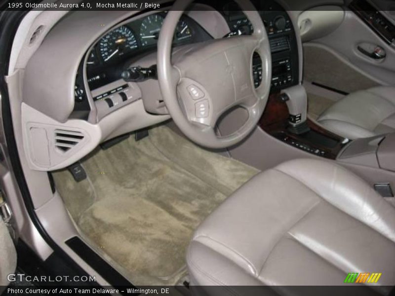 Mocha Metallic / Beige 1995 Oldsmobile Aurora 4.0