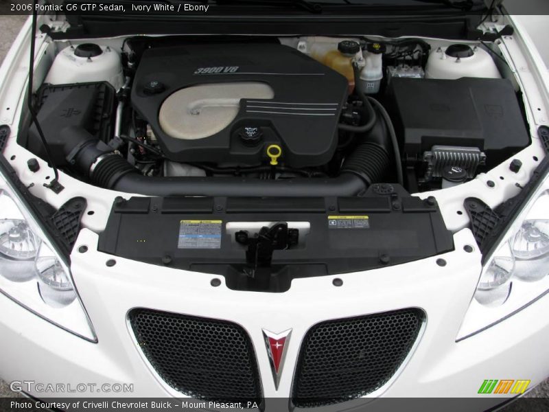 Ivory White / Ebony 2006 Pontiac G6 GTP Sedan