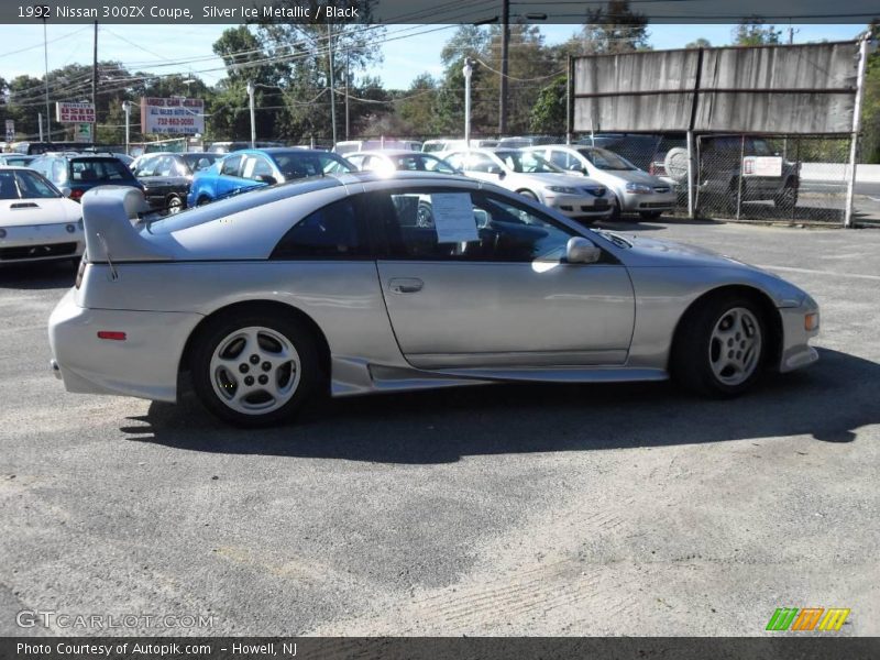 Silver Ice Metallic / Black 1992 Nissan 300ZX Coupe