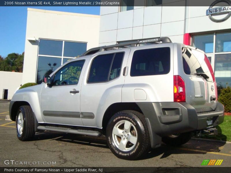 Silver Lightning Metallic / Steel/Graphite 2006 Nissan Xterra SE 4x4