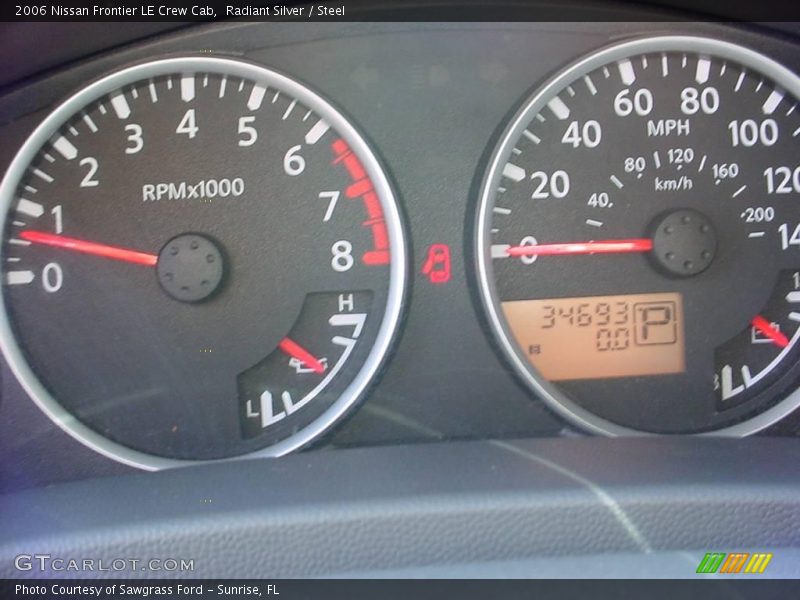 Radiant Silver / Steel 2006 Nissan Frontier LE Crew Cab