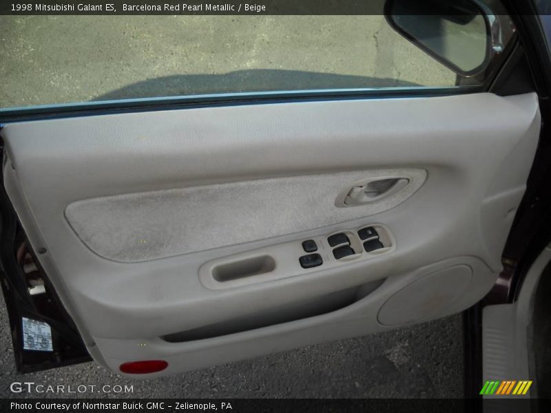 Barcelona Red Pearl Metallic / Beige 1998 Mitsubishi Galant ES