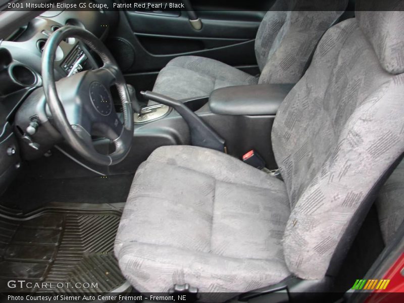 Patriot Red Pearl / Black 2001 Mitsubishi Eclipse GS Coupe