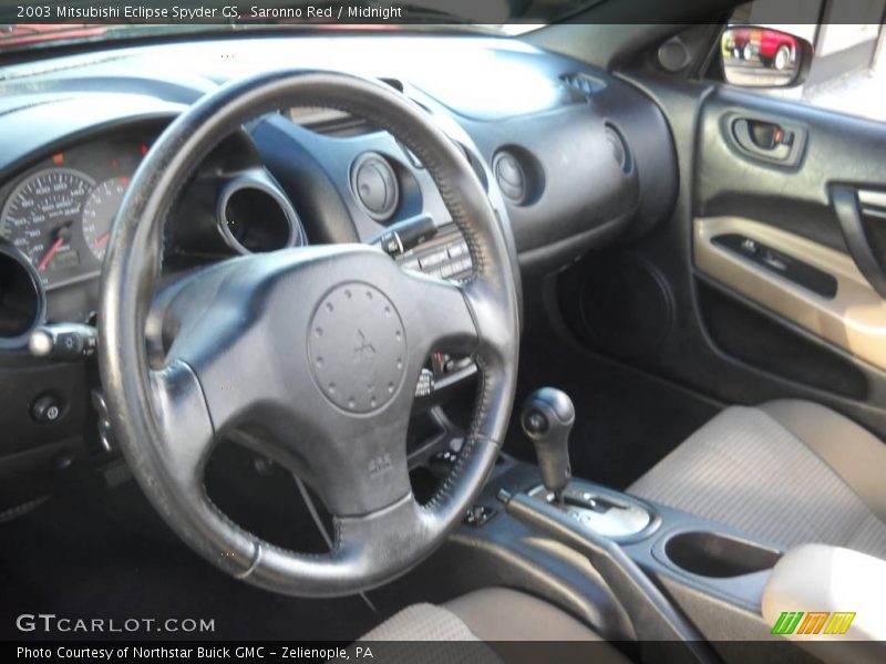 Saronno Red / Midnight 2003 Mitsubishi Eclipse Spyder GS