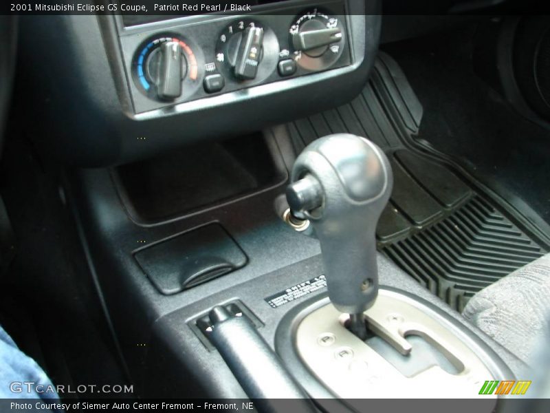 Patriot Red Pearl / Black 2001 Mitsubishi Eclipse GS Coupe