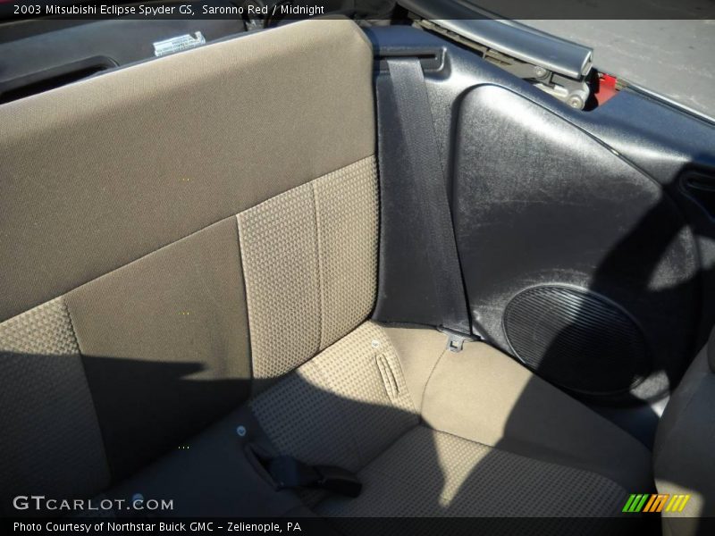 Saronno Red / Midnight 2003 Mitsubishi Eclipse Spyder GS