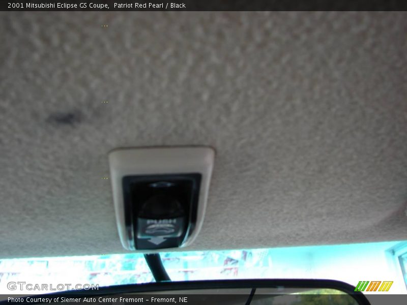 Patriot Red Pearl / Black 2001 Mitsubishi Eclipse GS Coupe