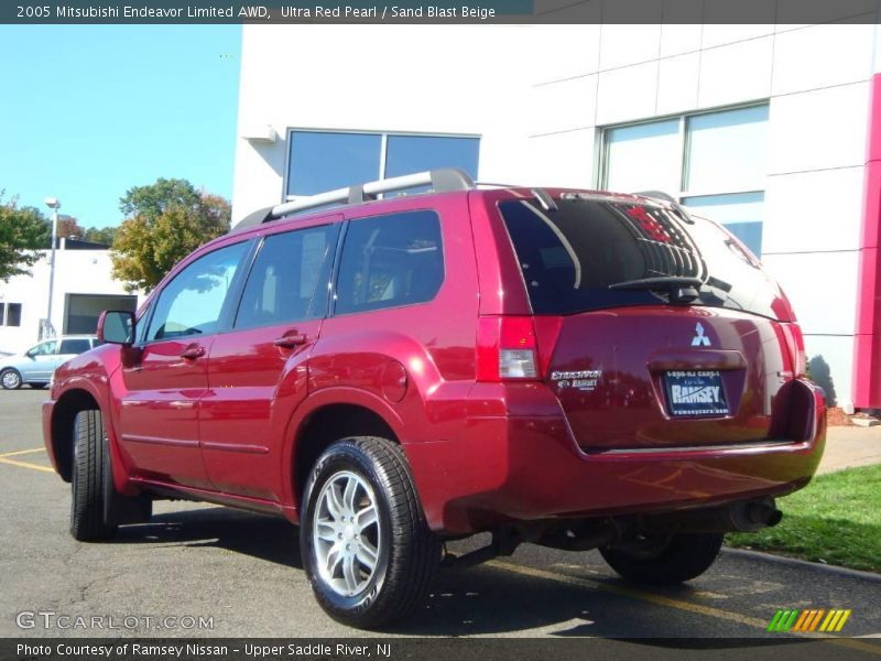 Ultra Red Pearl / Sand Blast Beige 2005 Mitsubishi Endeavor Limited AWD