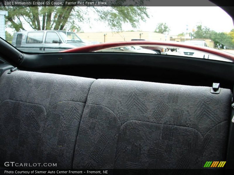 Patriot Red Pearl / Black 2001 Mitsubishi Eclipse GS Coupe