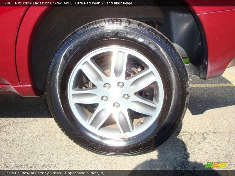 Ultra Red Pearl / Sand Blast Beige 2005 Mitsubishi Endeavor Limited AWD