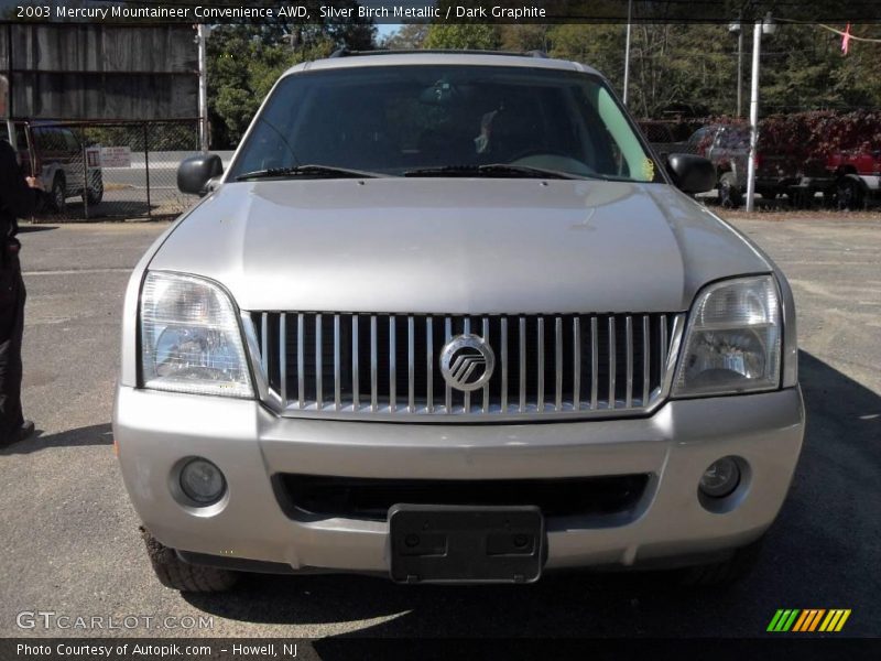 Silver Birch Metallic / Dark Graphite 2003 Mercury Mountaineer Convenience AWD