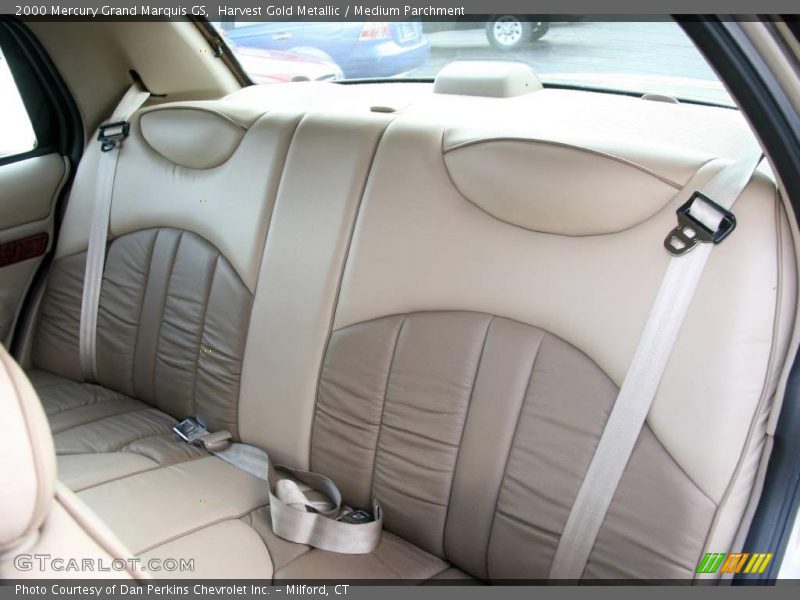 Harvest Gold Metallic / Medium Parchment 2000 Mercury Grand Marquis GS
