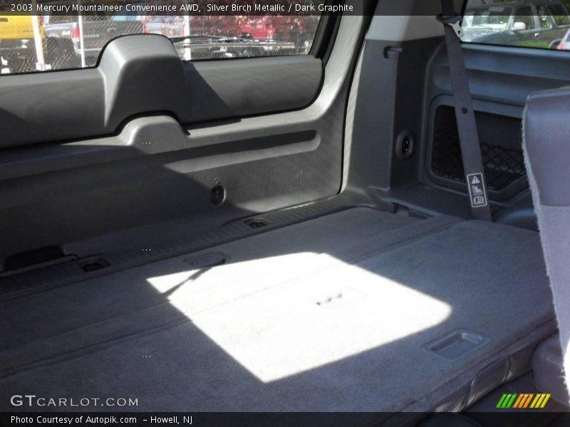 Silver Birch Metallic / Dark Graphite 2003 Mercury Mountaineer Convenience AWD