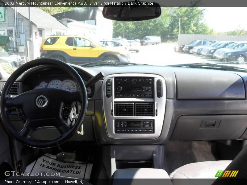Silver Birch Metallic / Dark Graphite 2003 Mercury Mountaineer Convenience AWD
