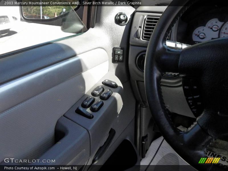 Silver Birch Metallic / Dark Graphite 2003 Mercury Mountaineer Convenience AWD